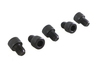 V-Twin 1/2 inch-13 x 5/8 inch Allen Socket Cap Screw Black, Pack of 5