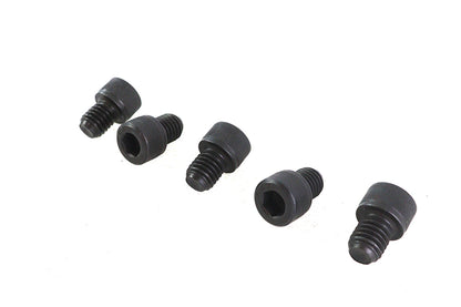 V-Twin 1/2 inch-13 x 5/8 inch Allen Socket Cap Screw Black, Pack of 5