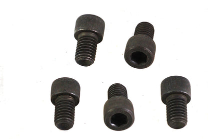 V-Twin 1/2 Inch-13 x 3/4 Inch Allen Socket Cap Screw Black - Pack of 5