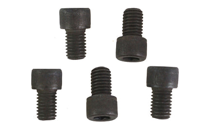 V-Twin 1/2 Inch-13 x 3/4 Inch Allen Socket Cap Screw Black - Pack of 5