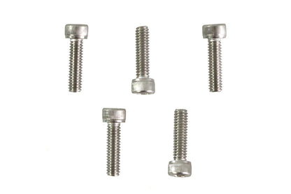 V-Twin 8-32 x 5/8 inch Allen Socket Cap Screw in Stainless Steel (Pack of 5)