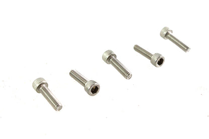 V-Twin 8-32 x 5/8 inch Allen Socket Cap Screw in Stainless Steel (Pack of 5)