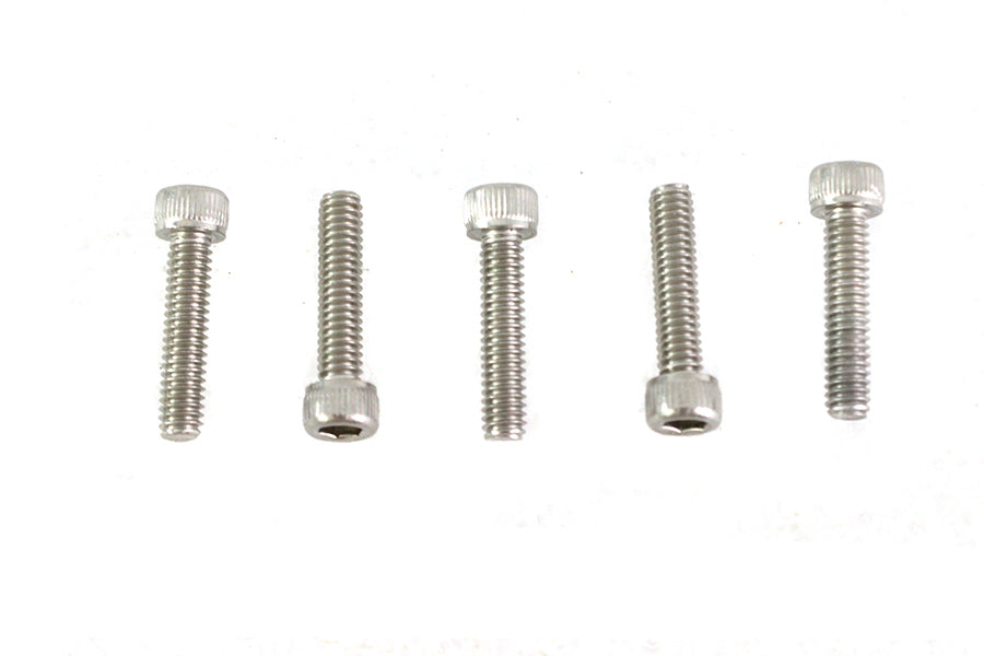 V-Twin 8-32 x 3/4 inch Stainless Steel Allen Socket Cap Screw (Pack of 5)