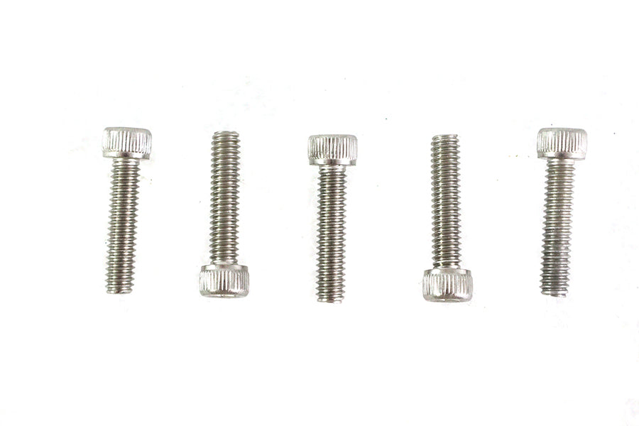V-Twin 8-32 x 3/4 inch Stainless Steel Allen Socket Cap Screw (Pack of 5)