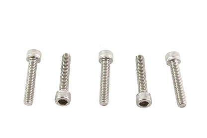 V-Twin 8-32 x 7/8 inch Stainless Steel Allen Socket Cap Screw (Pack of 5)
