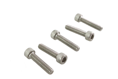 V-Twin 10-24 x 7/8 Inch Stainless Steel Allen Socket Cap Screw, Pack of 5