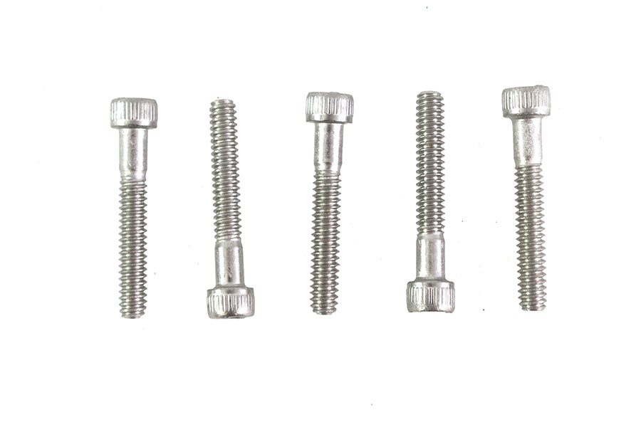 V-Twin 10-24 x 1-1/4 inch Stainless Steel Allen Socket Cap Screw, Pack of 5