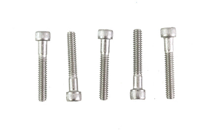V-Twin 10-24 x 1-1/4 inch Stainless Steel Allen Socket Cap Screw, Pack of 5