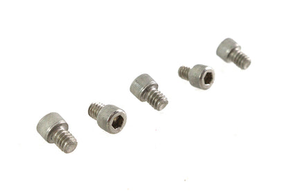 V-Twin 1/4 inch-20 x 5/16 inch Stainless Steel Allen Socket Cap Screw (Pack of 5)