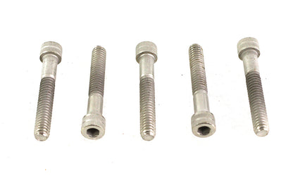 V-Twin 1/4 Inch-20 x 1-5/8 Inch Stainless Steel Allen Socket Cap Screw (Pack of 5)