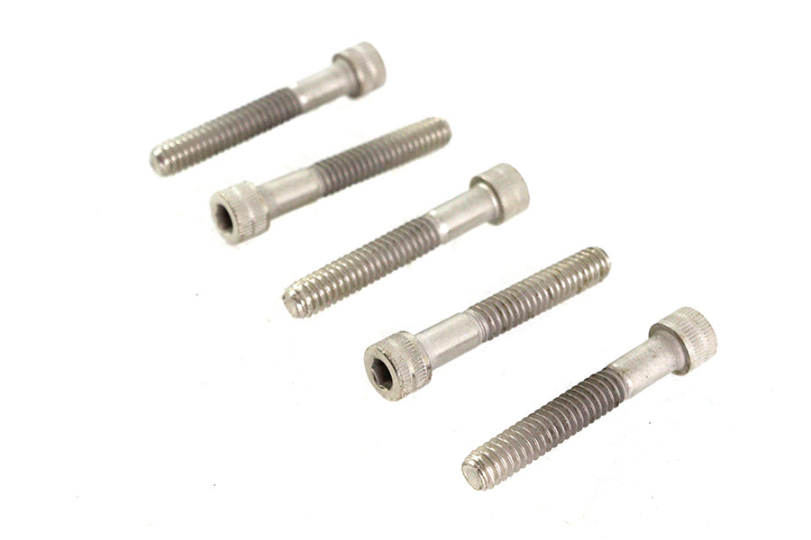 V-Twin 1/4 Inch-20 x 1-5/8 Inch Stainless Steel Allen Socket Cap Screw (Pack of 5)