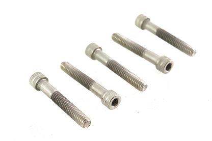 V-Twin 1/4 Inch-20 x 1-5/8 Inch Stainless Steel Allen Socket Cap Screw (Pack of 5)