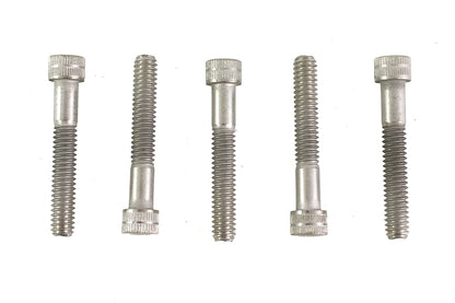 V-Twin 1/4 Inch-20 x 1-5/8 Inch Stainless Steel Allen Socket Cap Screw (Pack of 5)