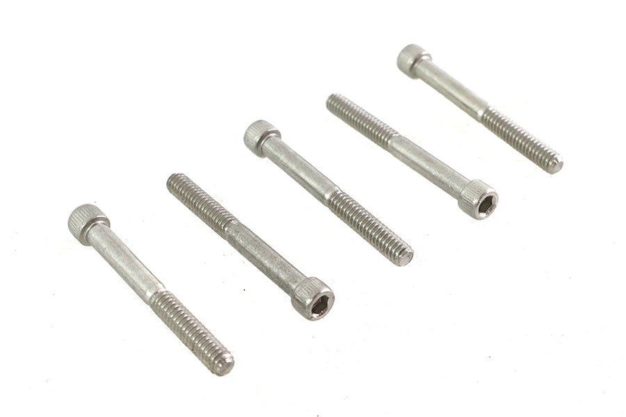 V-Twin 1/4 inch-20 x 2-1/4 inch Stainless Steel Allen Socket Cap Screw (Part Number 73-0216)