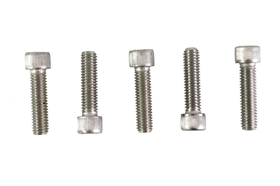 V-Twin 39mm Triple Tree Bolt Set Stainless Steel – Motorcycle Handlebar Mounting Hardware