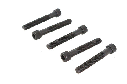 V-Twin 1/4 inch-28 x 1-3/4 inch Allen Socket Cap Screw Black (Pack of 5)