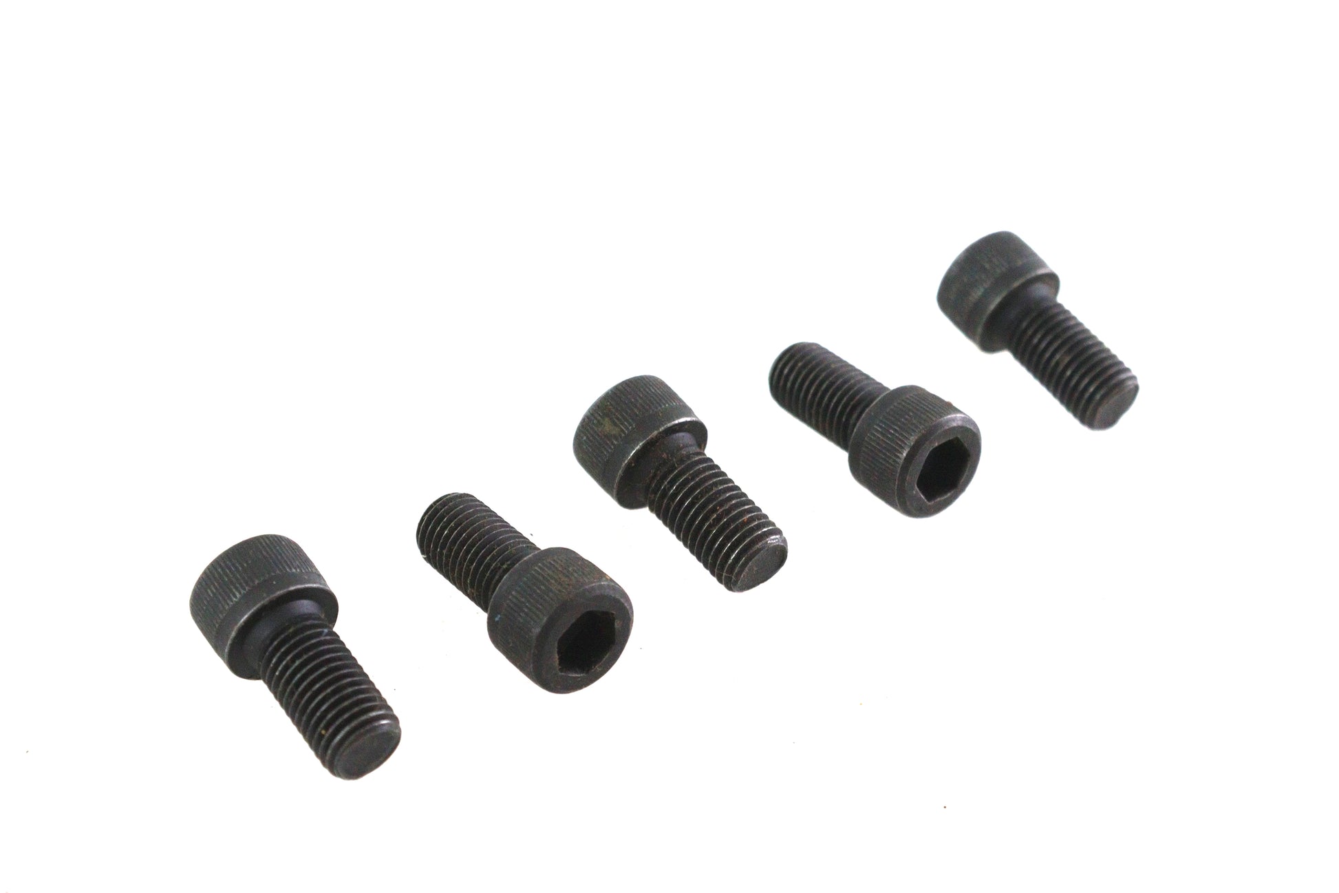 V-Twin 5/16 inch-24 x 5/8 inch Allen Socket Cap Screw Black - Pack of 5