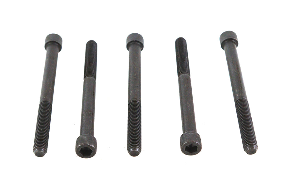 V-Twin 5/16 inch-24 x 3-3/8 inch Allen Socket Cap Screw Black