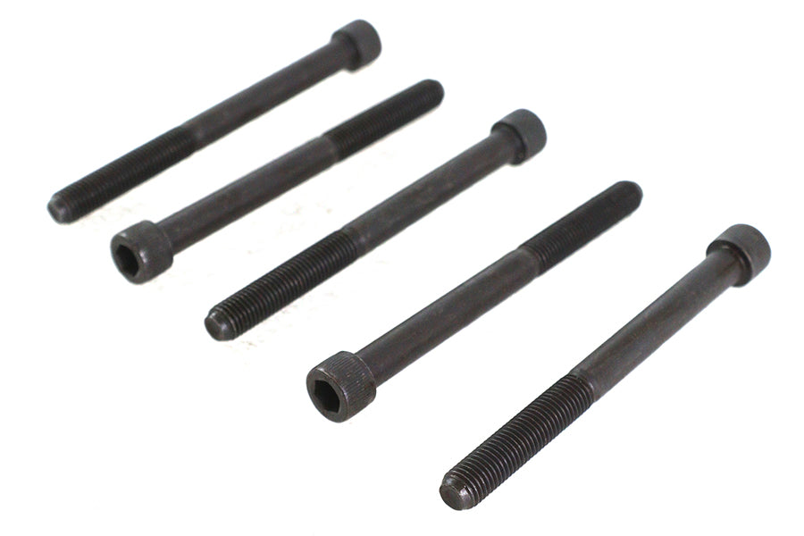 V-Twin 5/16 inch-24 x 3-3/8 inch Allen Socket Cap Screw Black