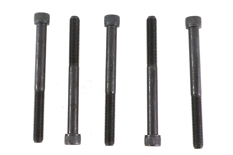 V-Twin 5/16 inch-24 x 3-3/8 inch Allen Socket Cap Screw Black