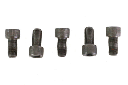 V-Twin 3/8 inch-24 x 3/4 inch Allen Socket Cap Screw Black (Pack of 5)