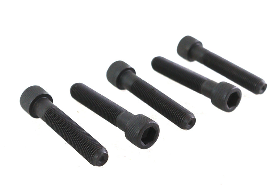 V-Twin 3/8 inch-24 x 2 inch Allen Socket Cap Screw Black