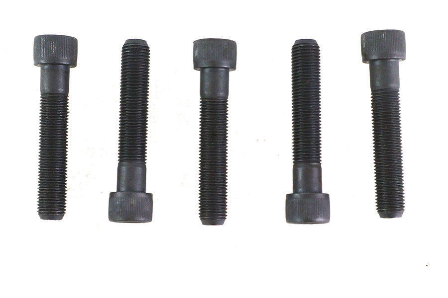 V-Twin 3/8 inch-24 x 2 inch Allen Socket Cap Screw Black