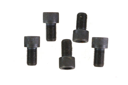 V-Twin 7/16 inch-20 x 3/4 inch Allen Socket Cap Screw Black - Pack of 5