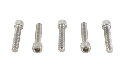 V-Twin 5/16 inch-24 x 1-1/2 inch Stainless Steel Allen Socket Cap Screw (Pack of 5)