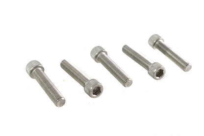V-Twin 5/16 inch-24 x 1-1/2 inch Stainless Steel Allen Socket Cap Screw (Pack of 5)