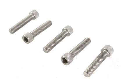 V-Twin 5/16 inch-24 x 1-1/2 inch Stainless Steel Allen Socket Cap Screw (Pack of 5)