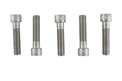 V-Twin 3/8 Inch-24 x 1-3/4 Inch Stainless Steel Allen Socket Cap Screw (Pack of 5)
