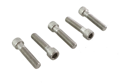 V-Twin 3/8 Inch-24 x 1-3/4 Inch Stainless Steel Allen Socket Cap Screw (Pack of 5)