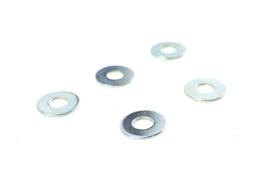SU Zinc Flat Washers Pack of 5 – Durable Steel Washers for Various Applications by SU