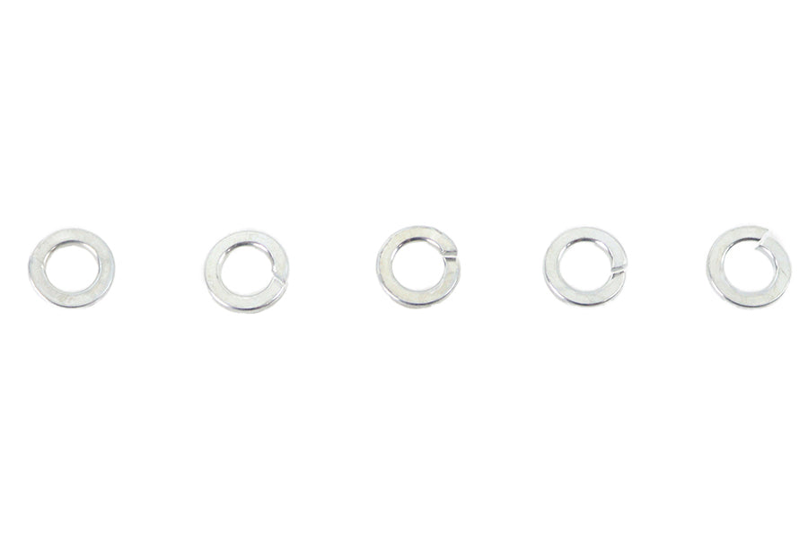 V-Twin Zinc Lock Washers with 1/2 Inch Inner Diameter - Pack of 5