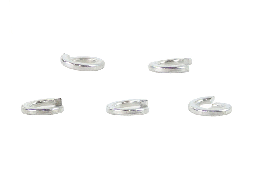 V-Twin Zinc Lock Washers with 1/2 Inch Inner Diameter - Pack of 5