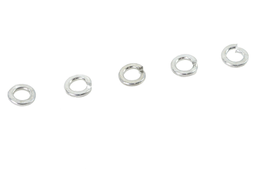 V-Twin Zinc Lock Washers with 1/2 Inch Inner Diameter - Pack of 5