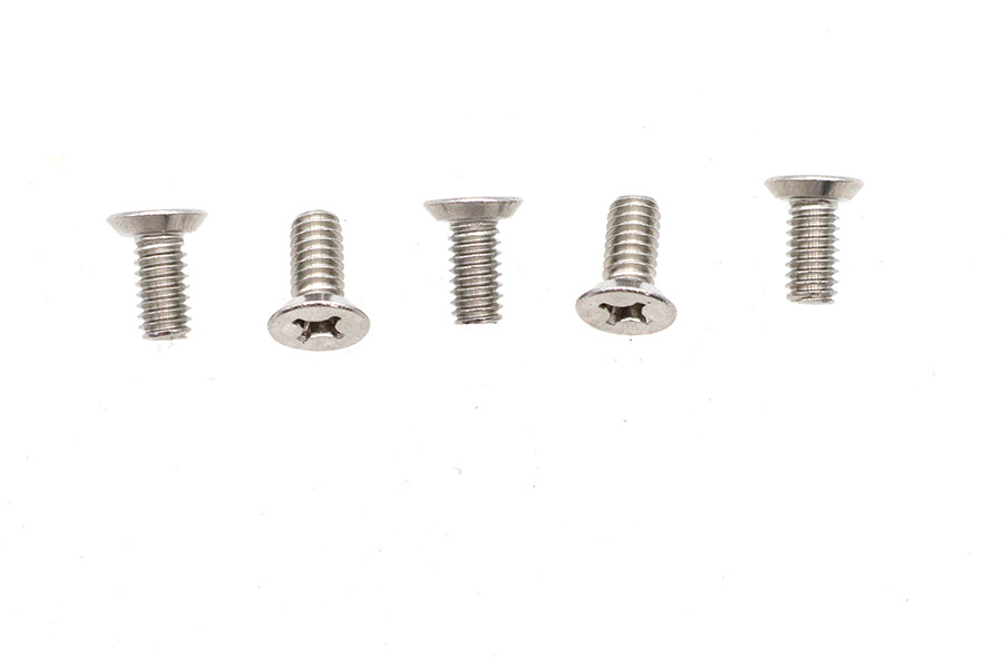 V-Twin Stainless Steel Phillips Countersunk Screw 12-24 x 1/2 inch