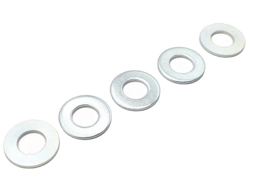 V-Twin 1/2 Inch Zinc Flat Washer - Pack of 5 by V-Twin
