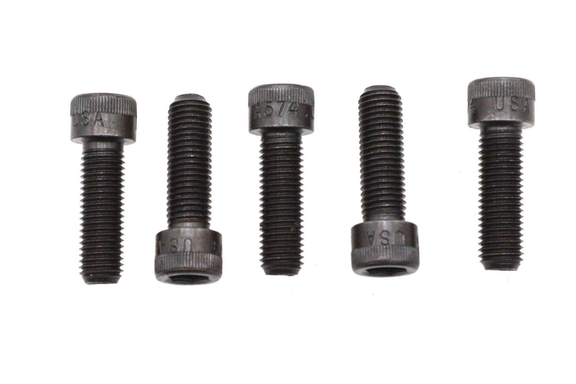 V-Twin Hex Socket Cap Screws Black Oxide - Pack of 5