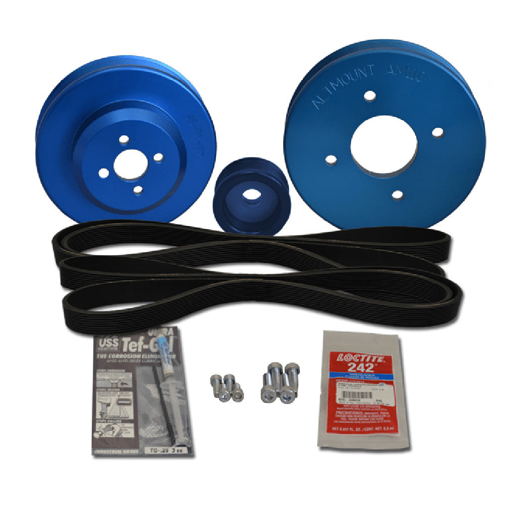 Balmar Pulley Kit for Yanmar 4JH2-TE, 4JH2-HTE, 4JH2-DTE, 4JH2-UTE