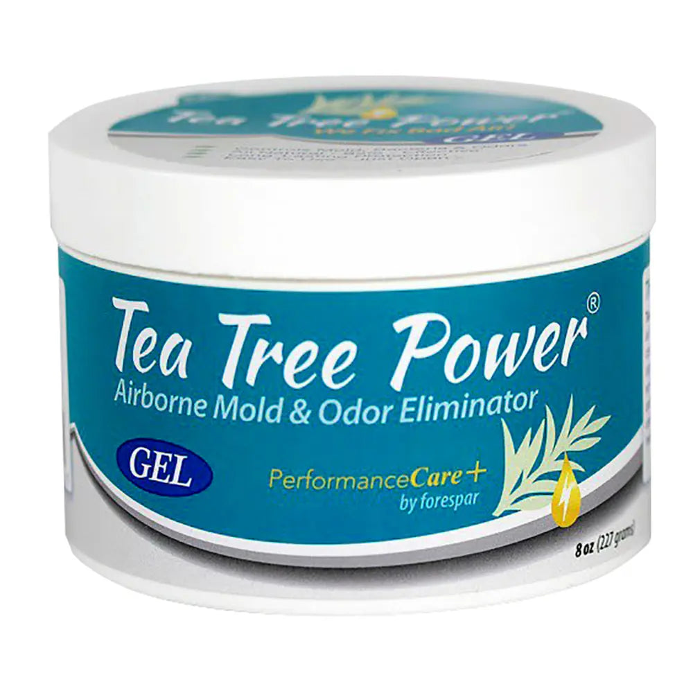 Forespar Performance Products Tea Tree Power Gel - 8oz for Odor Elimination and Freshening