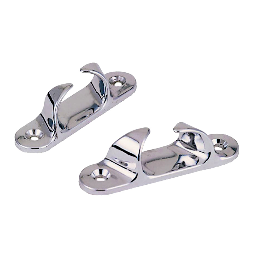 Perko Skene Bow Chocks Pair with Chrome Plated Zinc Alloy Construction