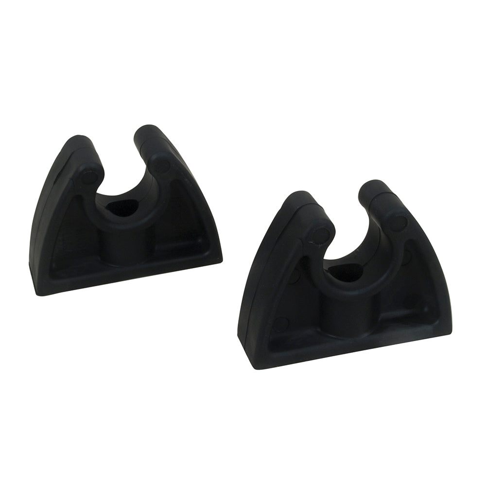 Perko Pole Storage Clips - Black Pair (Part Number 0477DP0BLK)