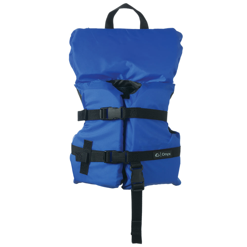 Onyx Outdoor Nylon Infant/Child Life Jacket - Blue, Model 103000-500-000-12