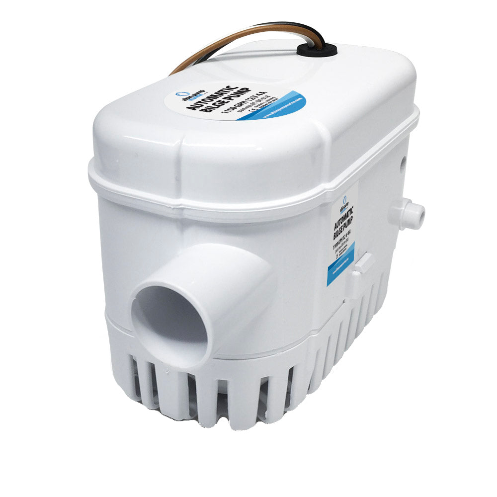 Albin Group Automatic Bilge Pump 1100 GPH - 24V for Pleasure Boats