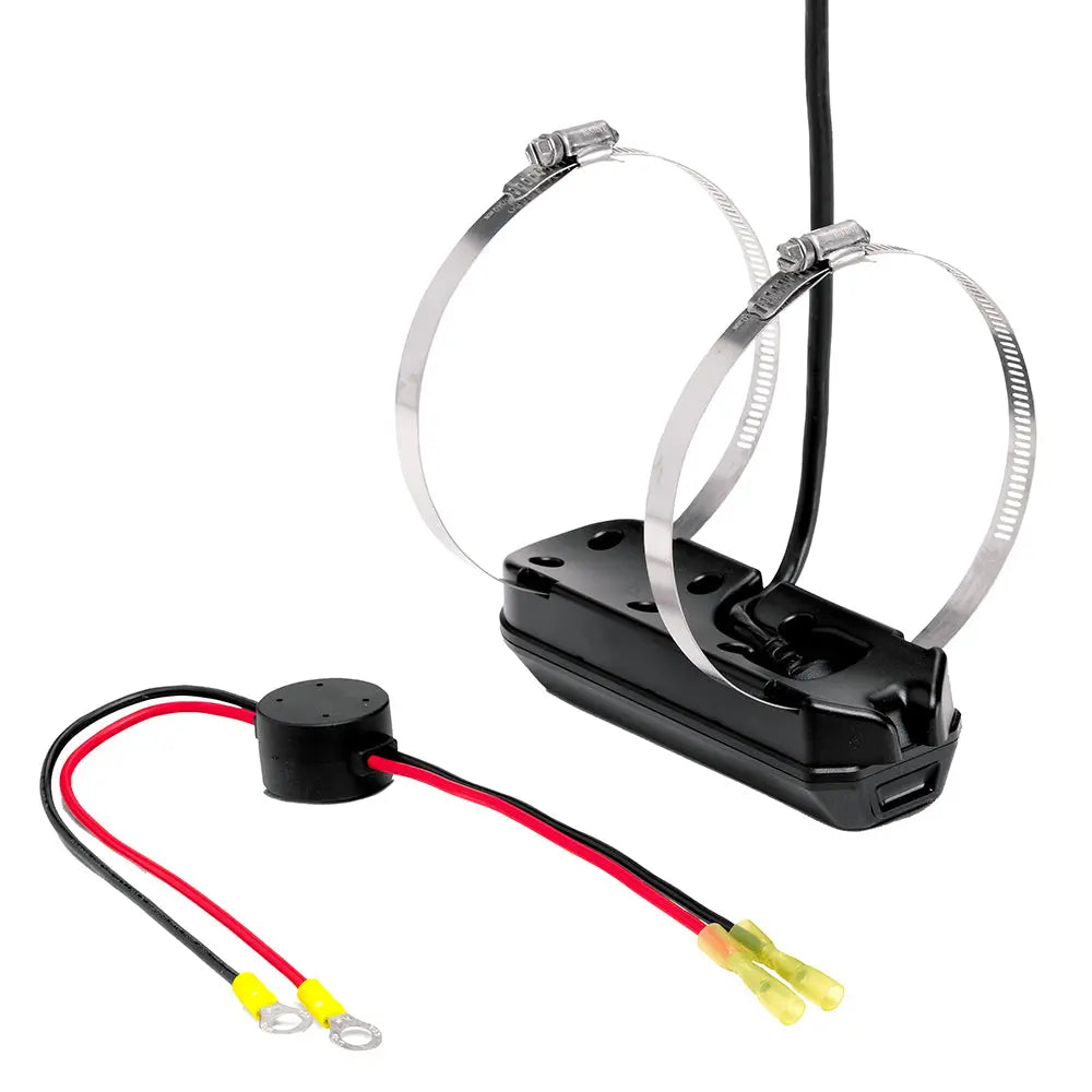 Humminbird XTM-14-HW-MDI-T MEGA DI+ Dual Spectrum CHIRP Trolling Motor Transducer with Temp for SOLIX