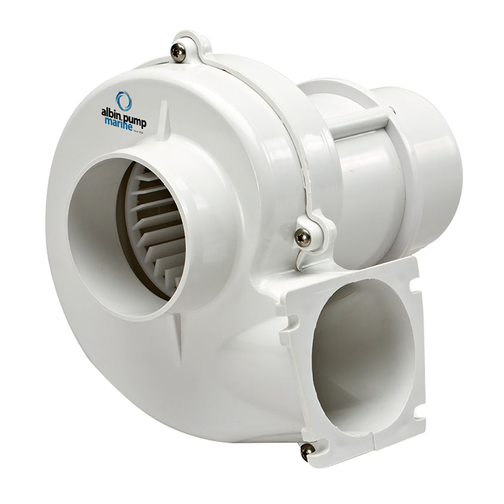 Albin Group Marine Air Blower 280 Flange - 24V for Small Craft Ventilation