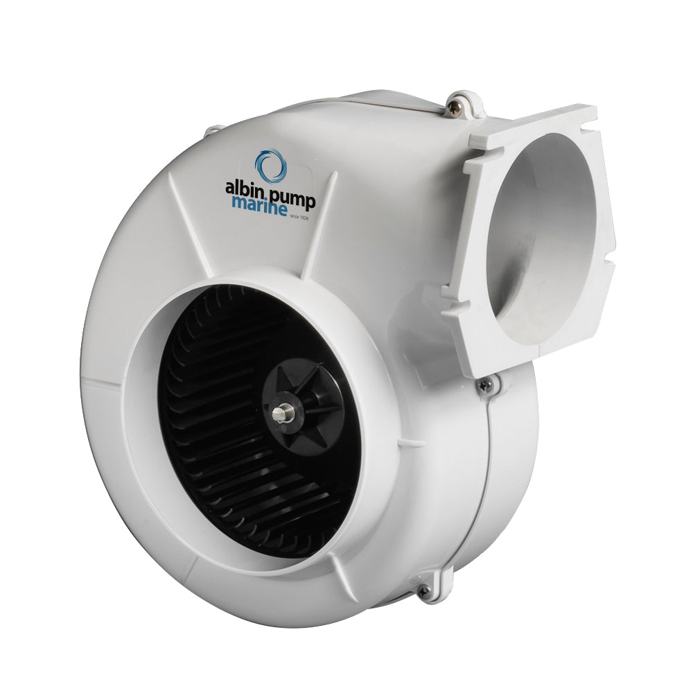 Albin Group Marine Air Blower 500 Flange - 24V, 324 CFM