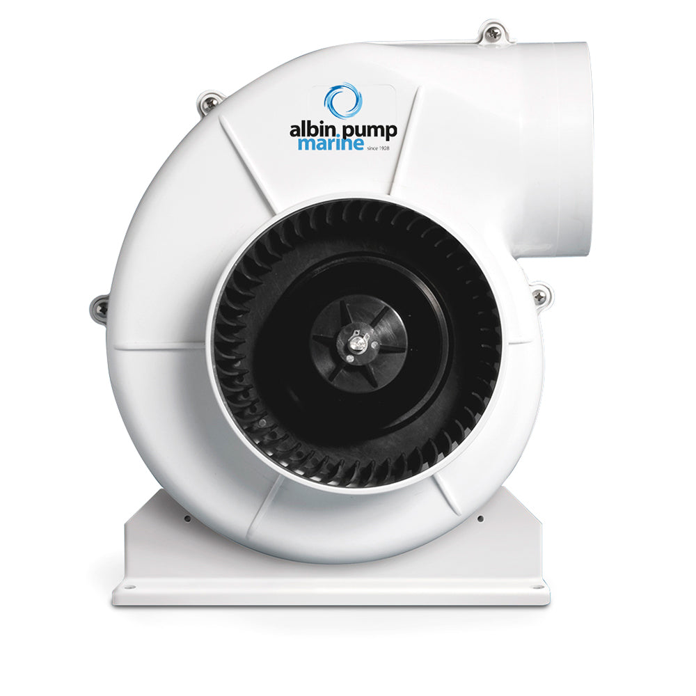 Albin Group Marine Air Blower 750 Flex - 12V, 441 CFM, 6-Inch Flex Mount